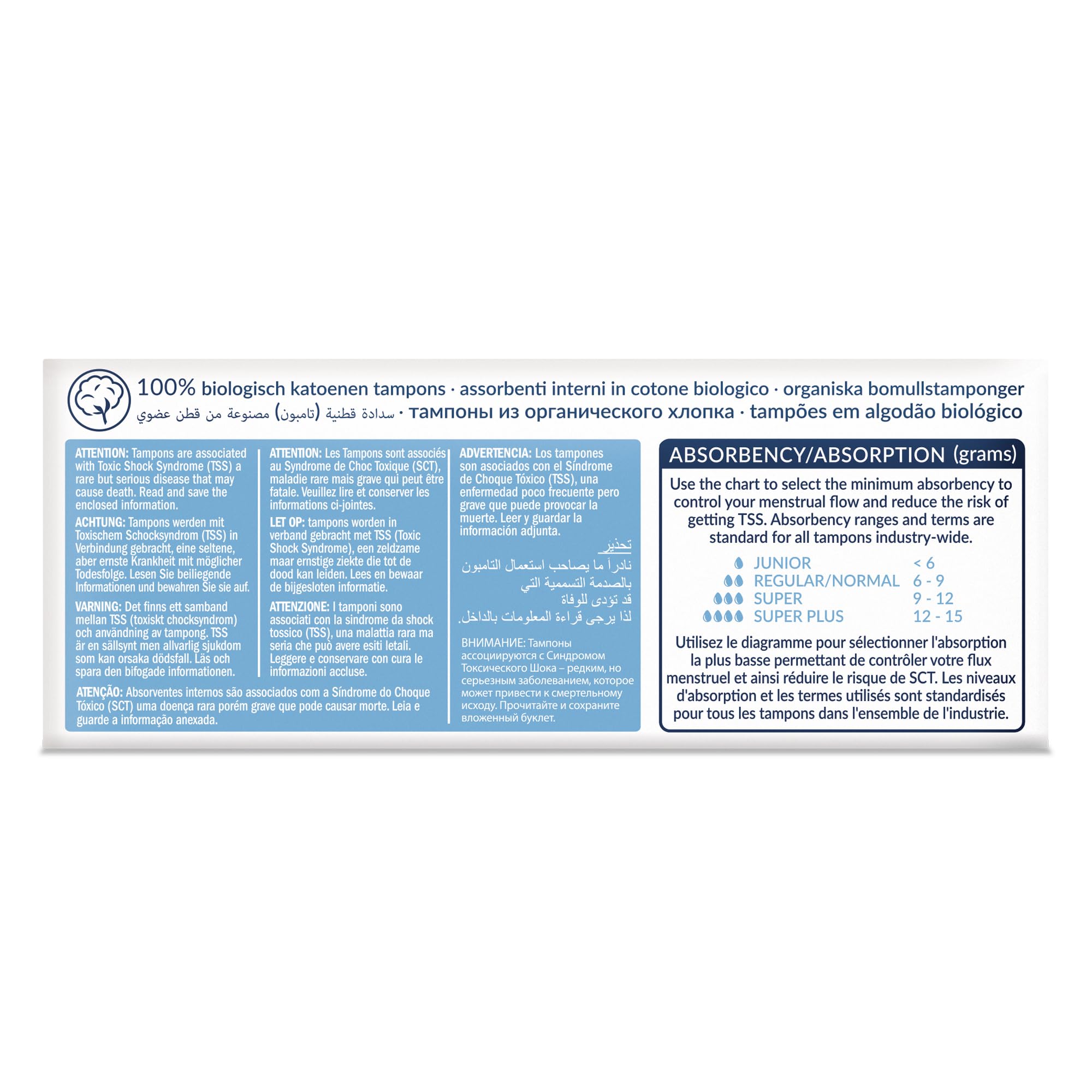 Amazon.com: NATRACARE Non-Applicator 100% Organic Cotton Tampons